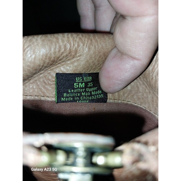 Sam Edelman Boots Womens 5 Louie Fringe Cowboy Bootie Brown Leather Heels - Picture 12 of 13